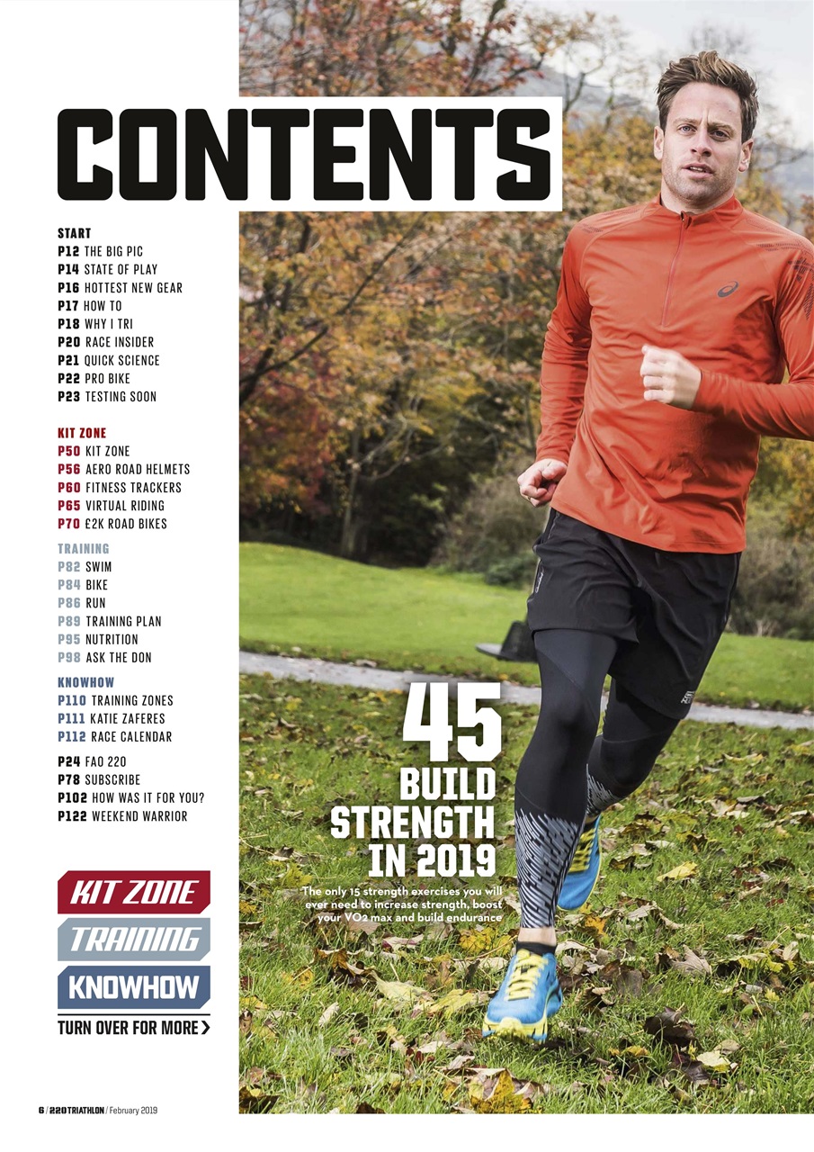 220 Triathlon Magazine Preview Pages