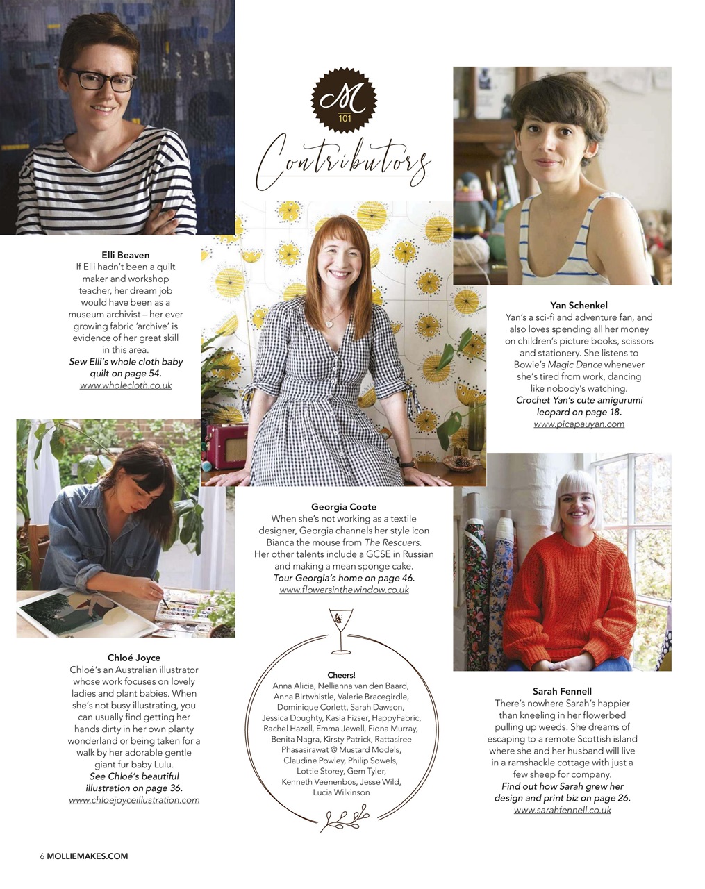 Mollie magazine Preview Pages