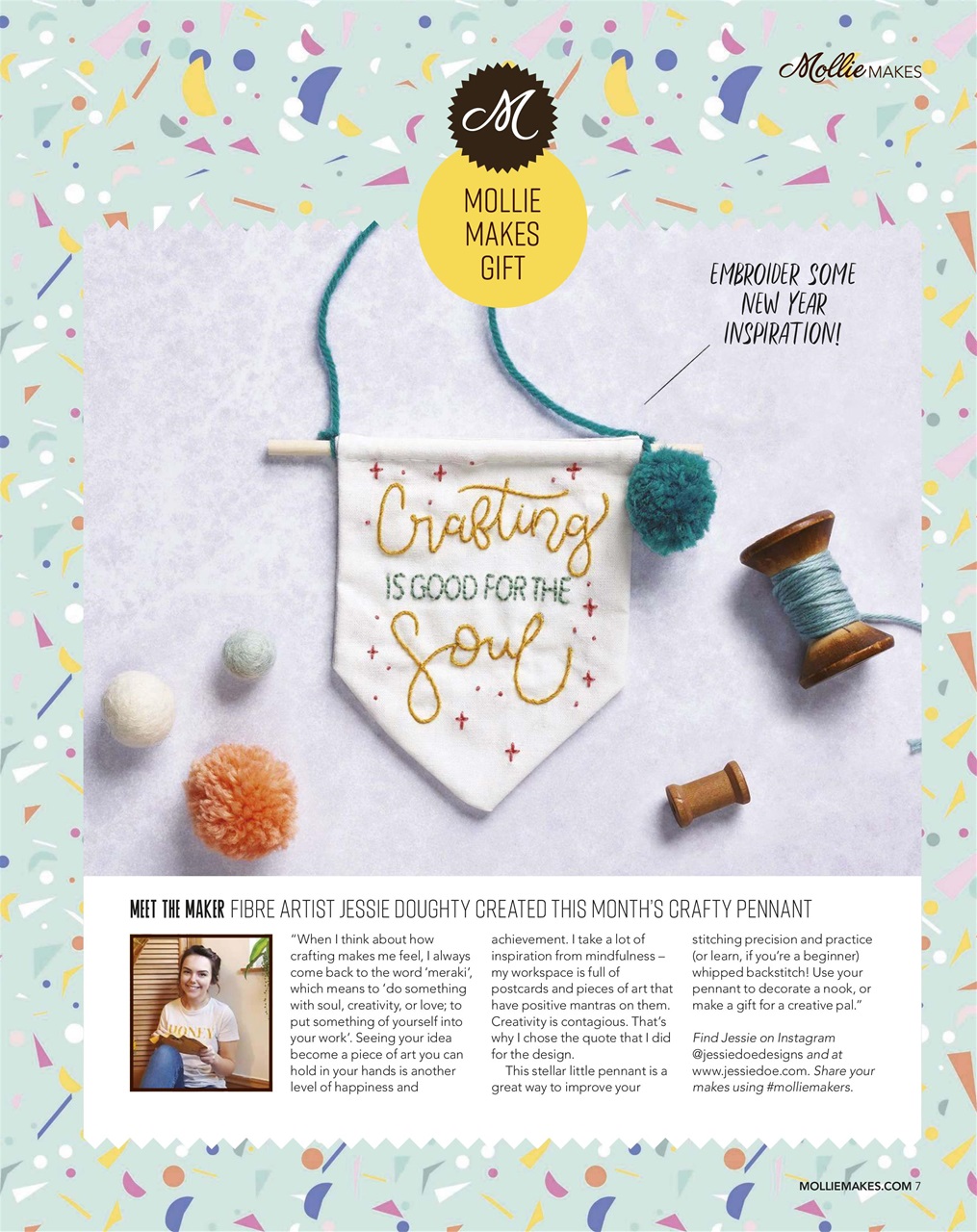 Mollie magazine Preview Pages