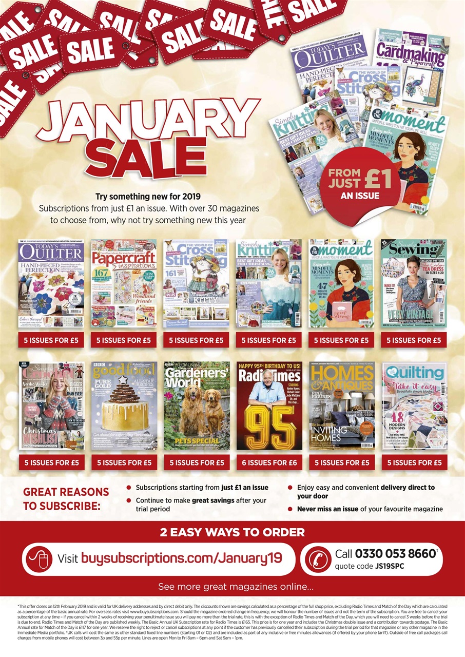 The World of Cross Stitching Preview Pages