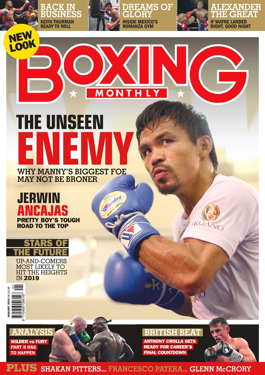 Boxing Monthly Preview Pages