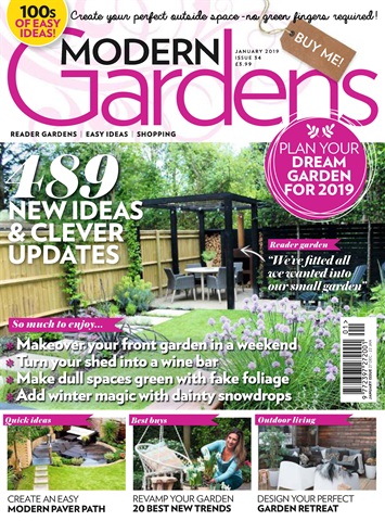 Modern Gardens issue January 2019