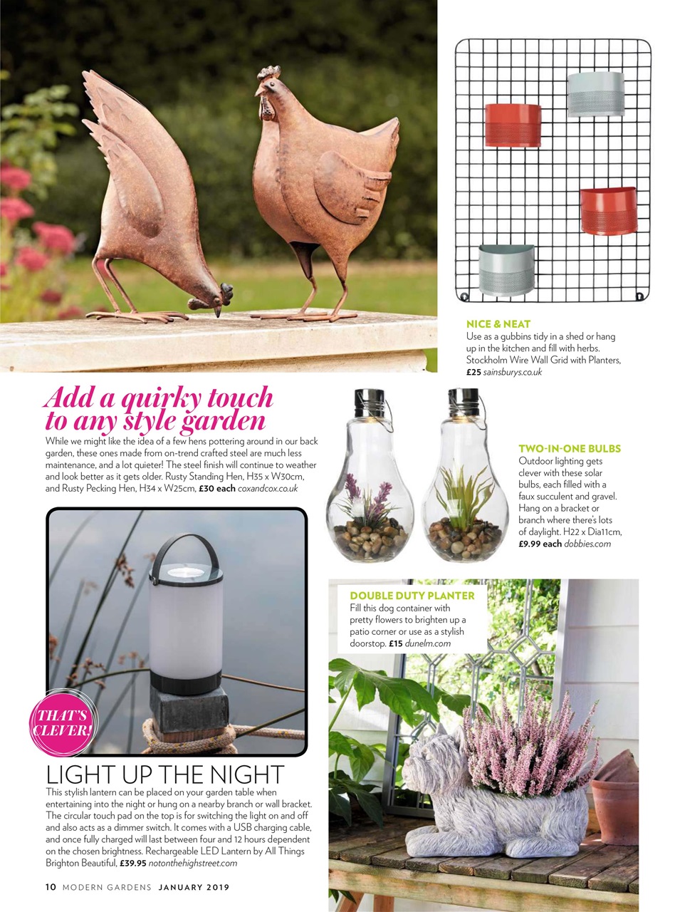 Modern Gardens Preview Pages