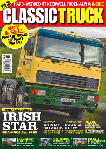 Classic Truck (OLD) issue February 2019