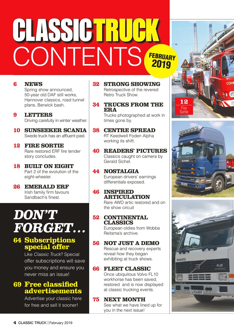 Classic Truck (OLD) Preview Pages
