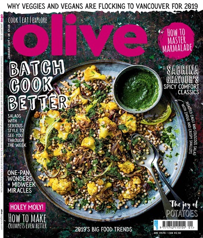 Olive Magazine issue January 2019