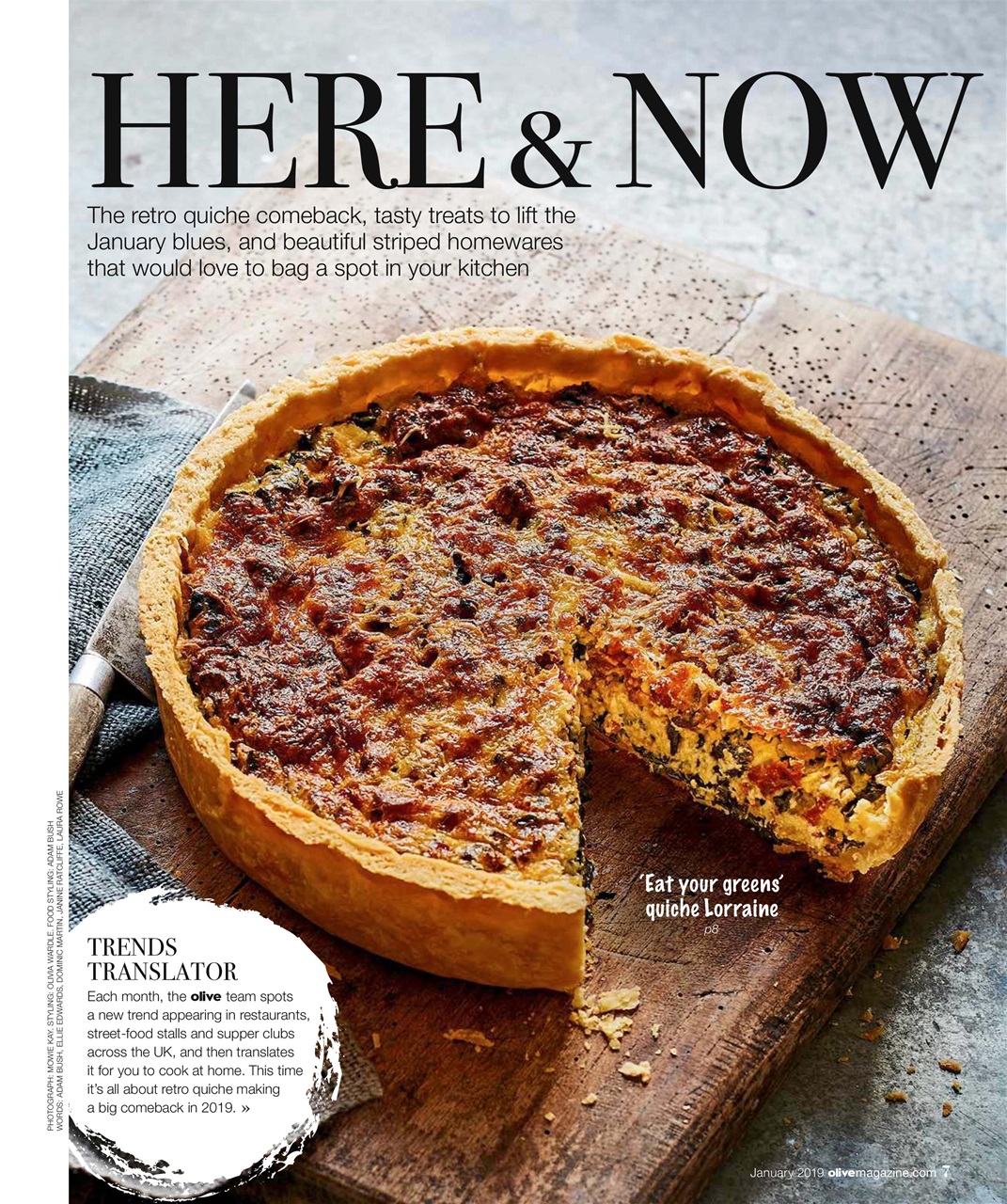 Olive Magazine Preview Pages