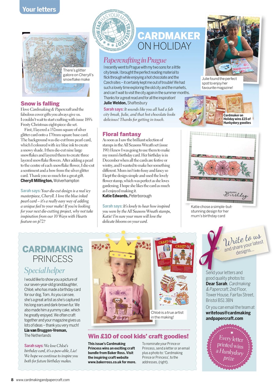 Cardmaking & Papercraft Preview Pages