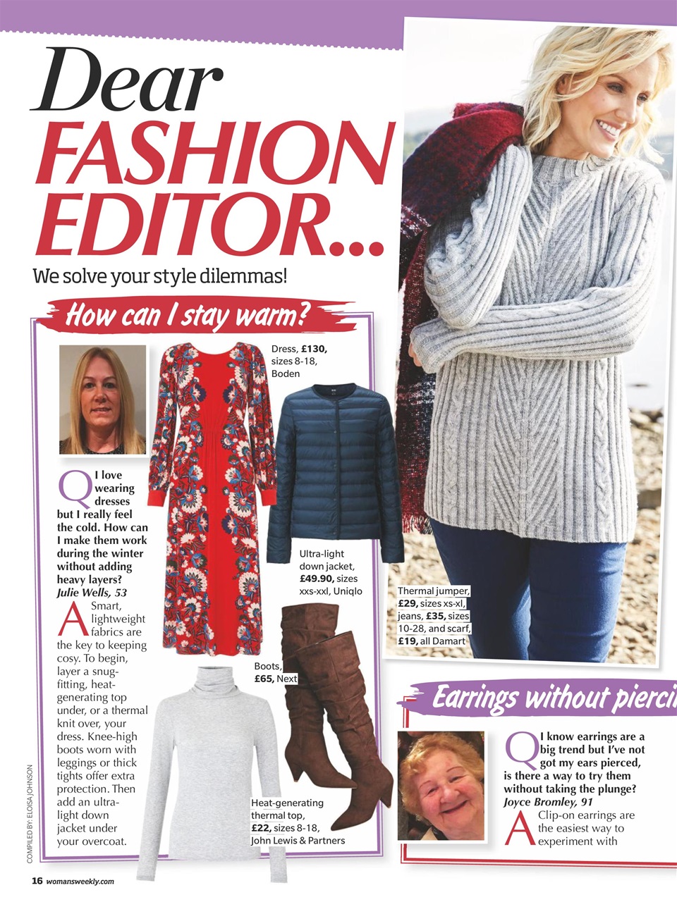 Woman's Weekly Preview Pages