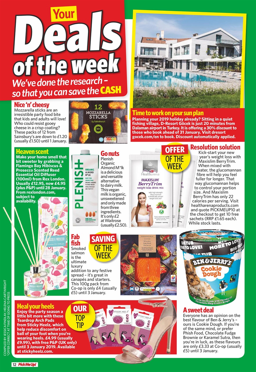 Pick Me Up Preview Pages