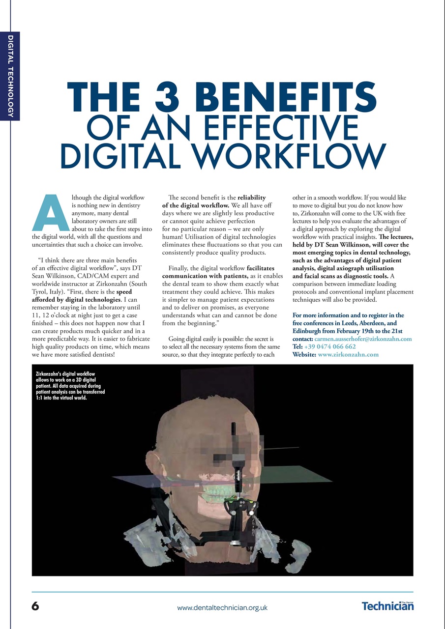 The Dental Technician Magazine Preview Pages