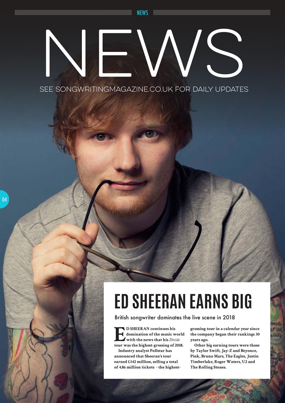 Songwriting Magazine Preview Pages