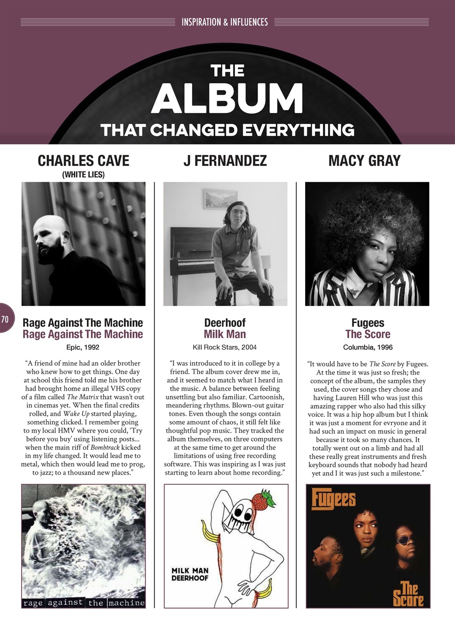 Songwriting Magazine Preview Pages