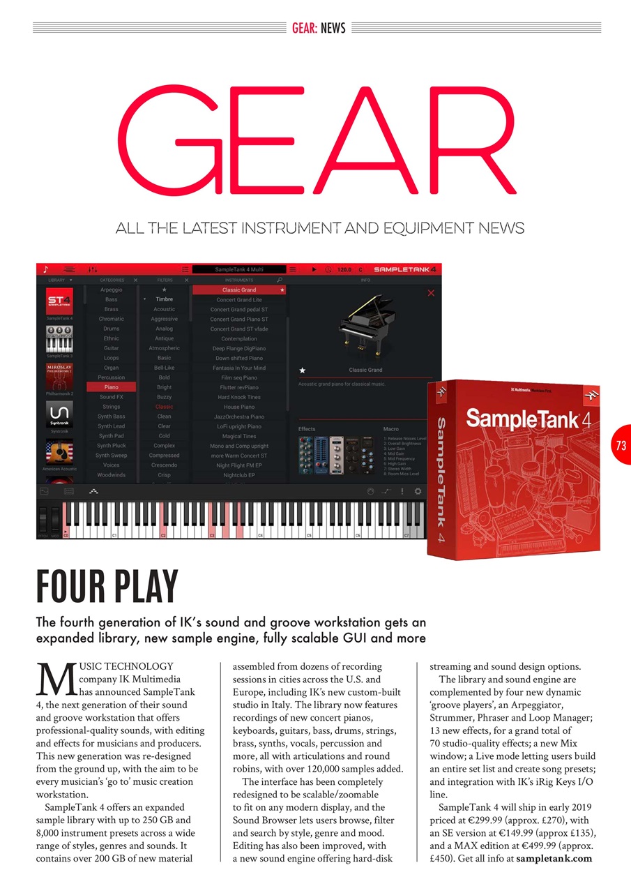 Songwriting Magazine Preview Pages