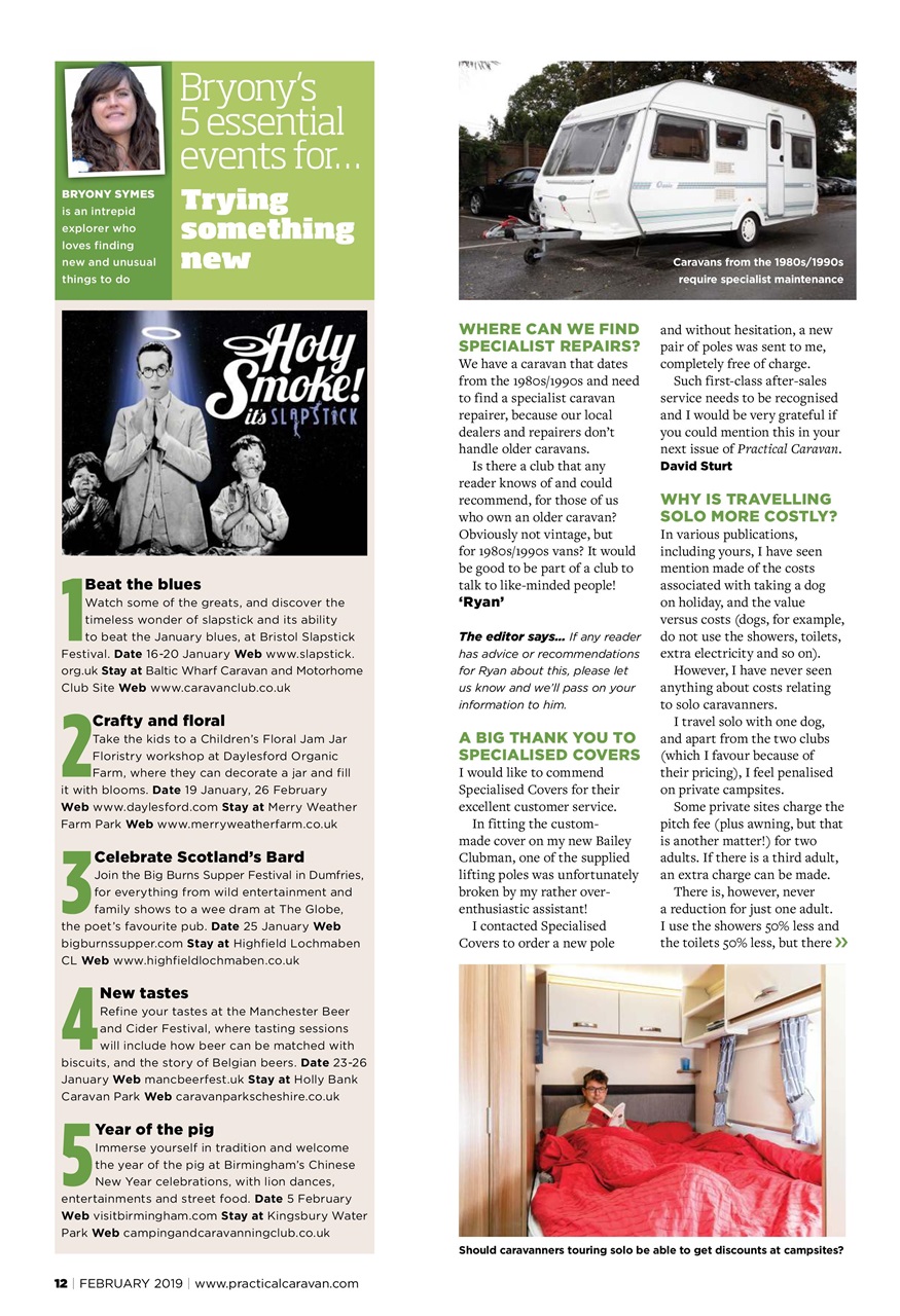 Practical Caravan Preview Pages