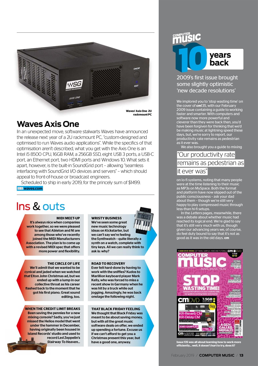 Computer Music Preview Pages