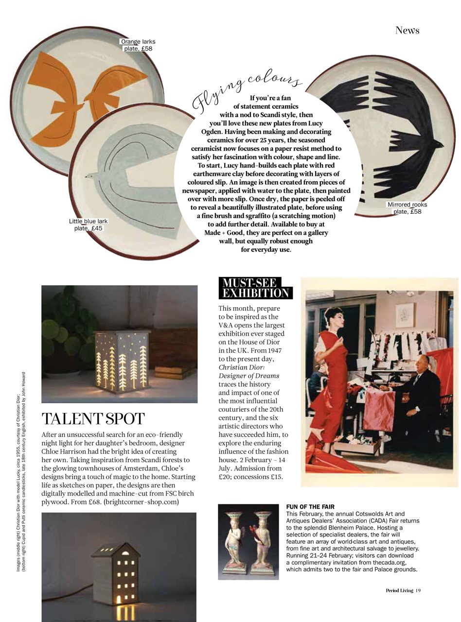 Period Living Magazine Preview Pages