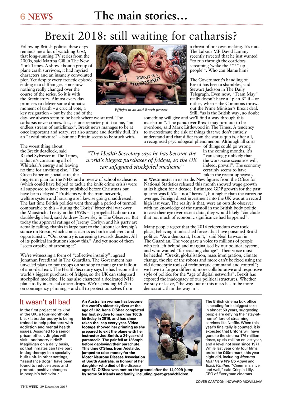 The Week Preview Pages