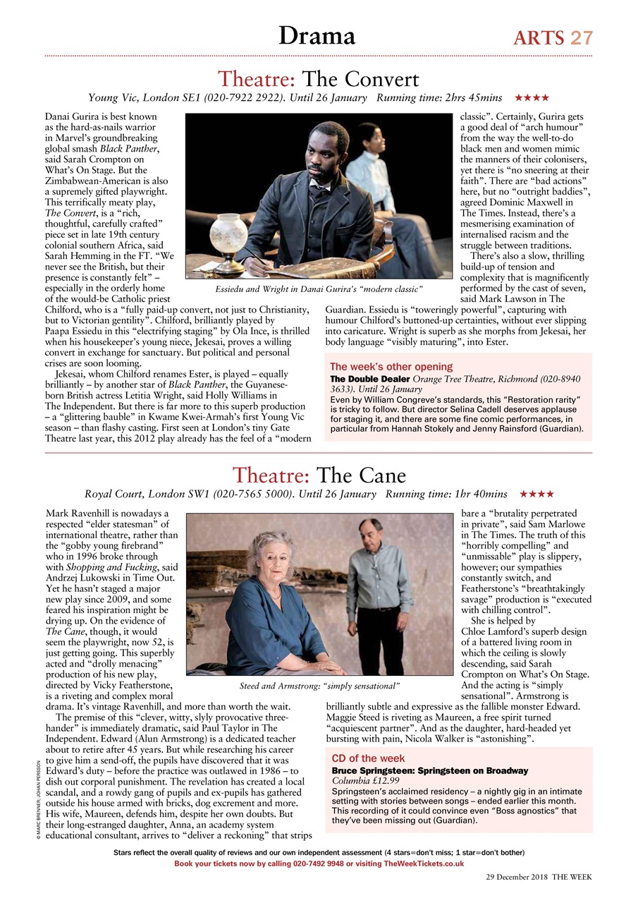 The Week Preview Pages