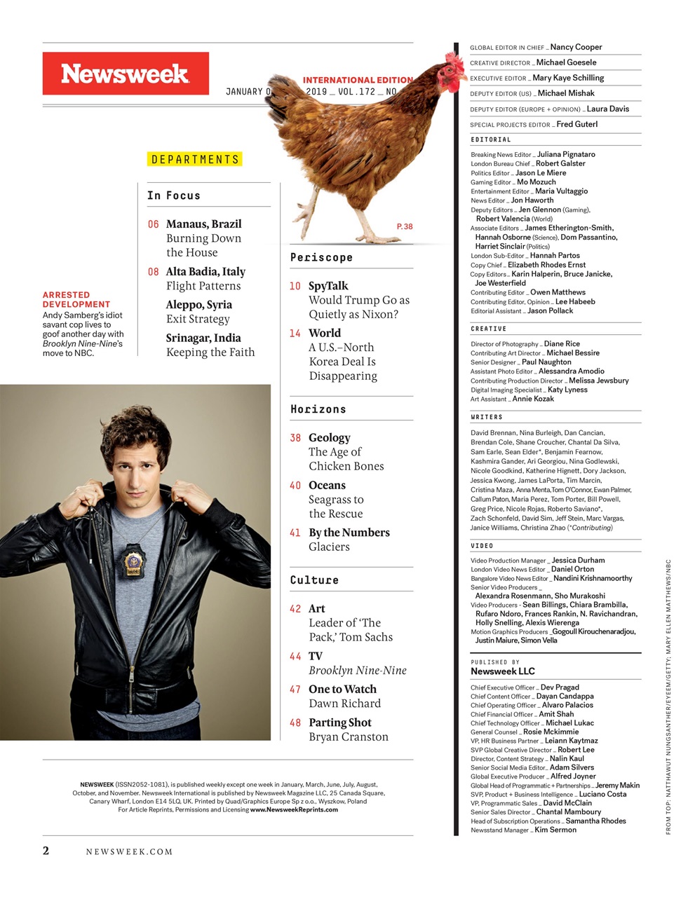 Newsweek International Preview Pages