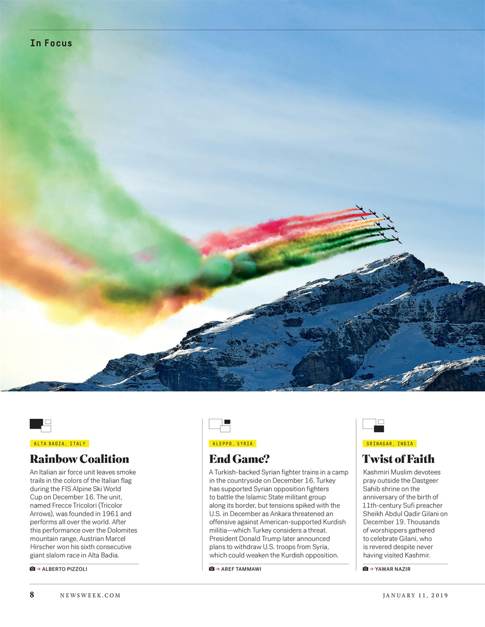 Newsweek International Preview Pages