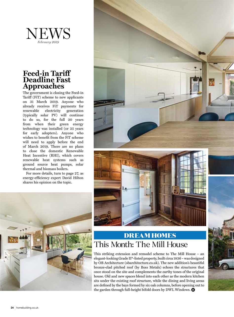 Homebuilding & Renovating Magazine Preview Pages