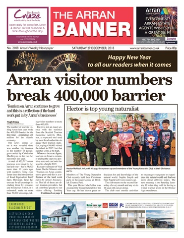 Arran Banner issue 29 December 2018