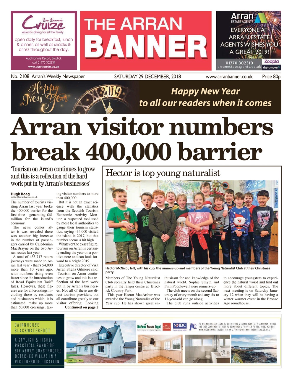 Arran Banner Preview Pages