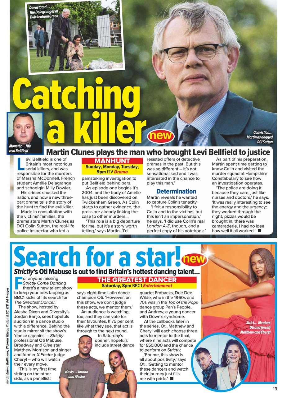 What's on TV Preview Pages