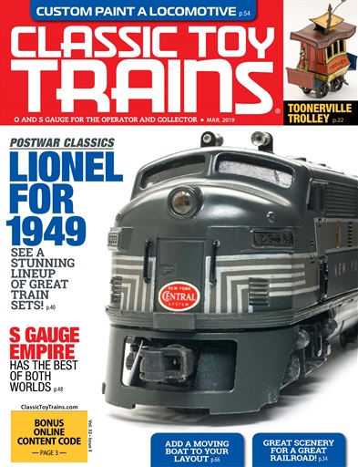 Classic Toy Trains issue 