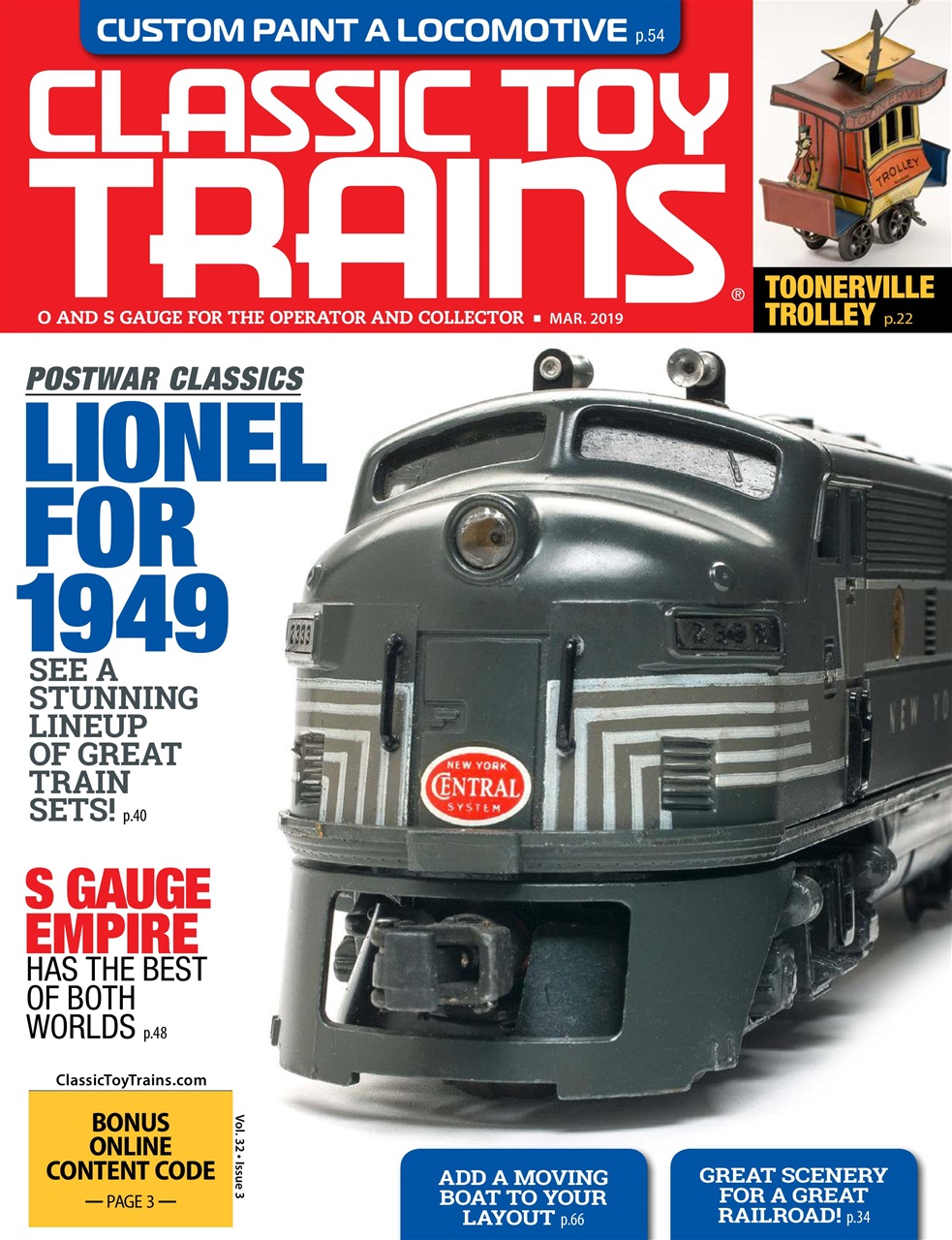 Classic Toy Trains Preview Pages