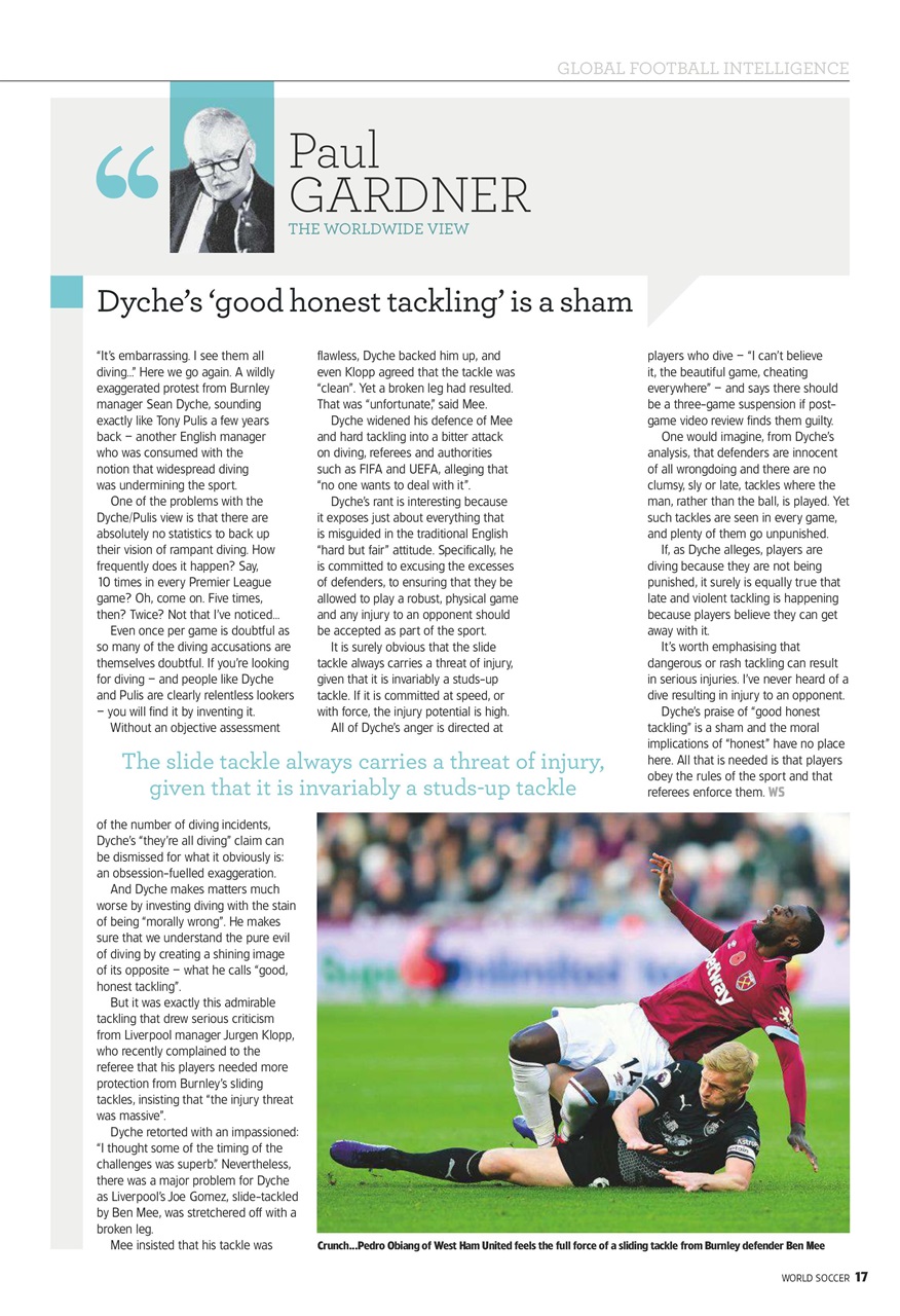 World Soccer Preview Pages