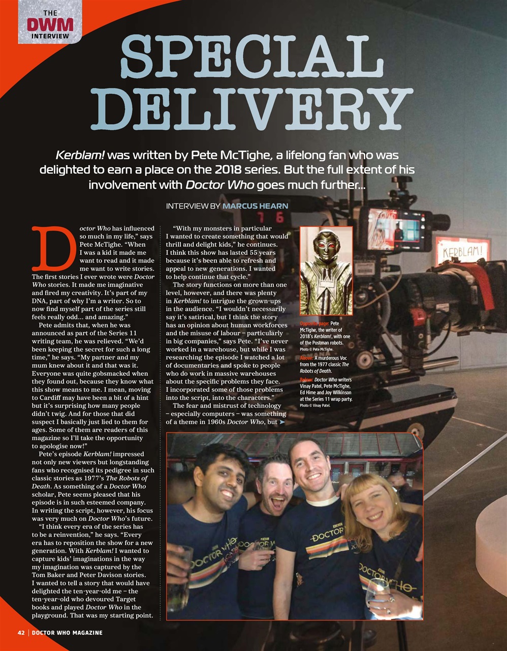 Doctor Who Magazine Preview Pages