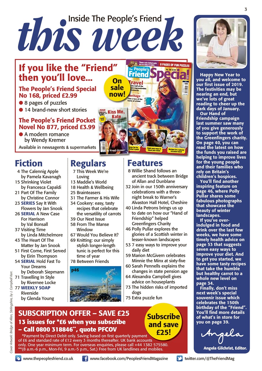 The People’s Friend Preview Pages