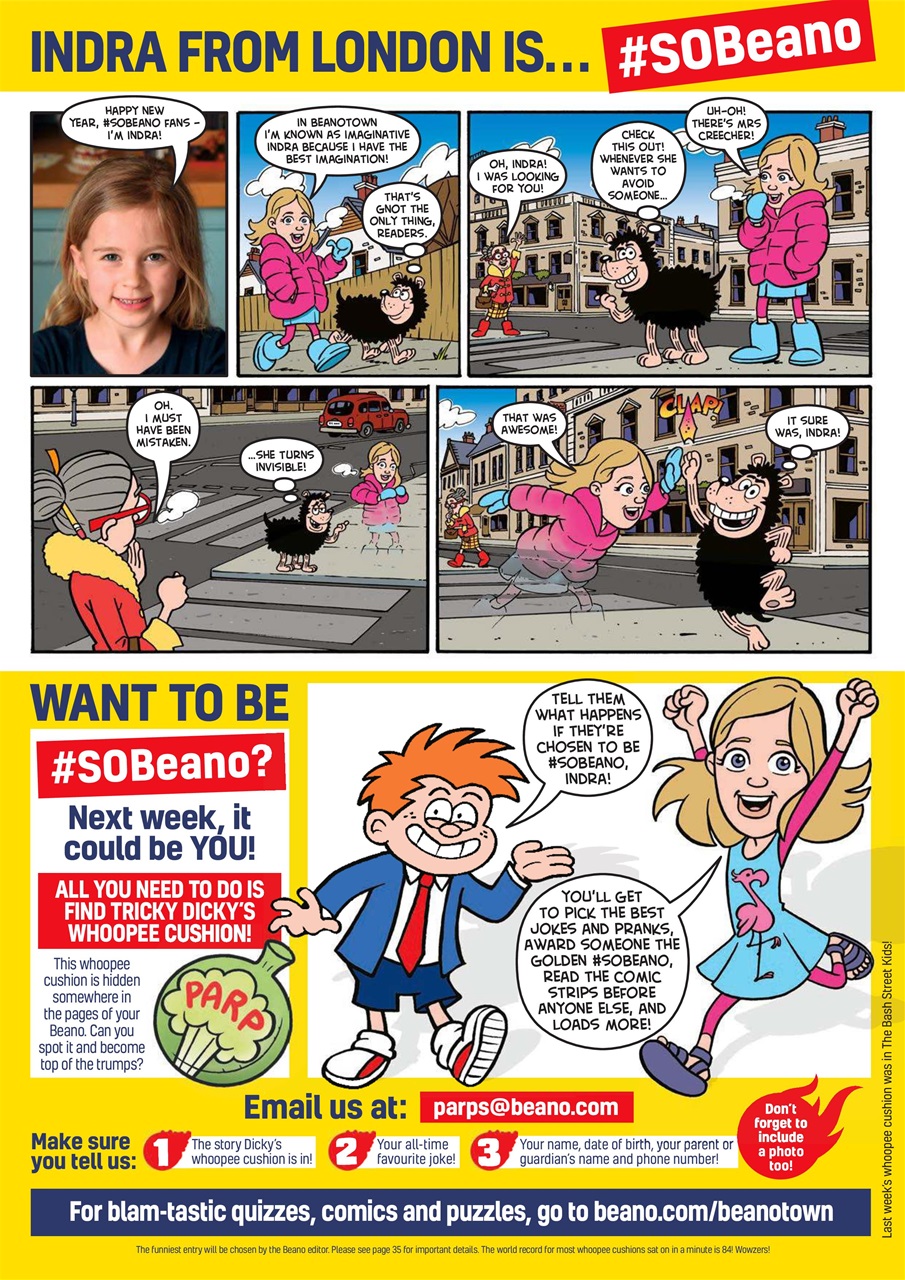 Beano Preview Pages