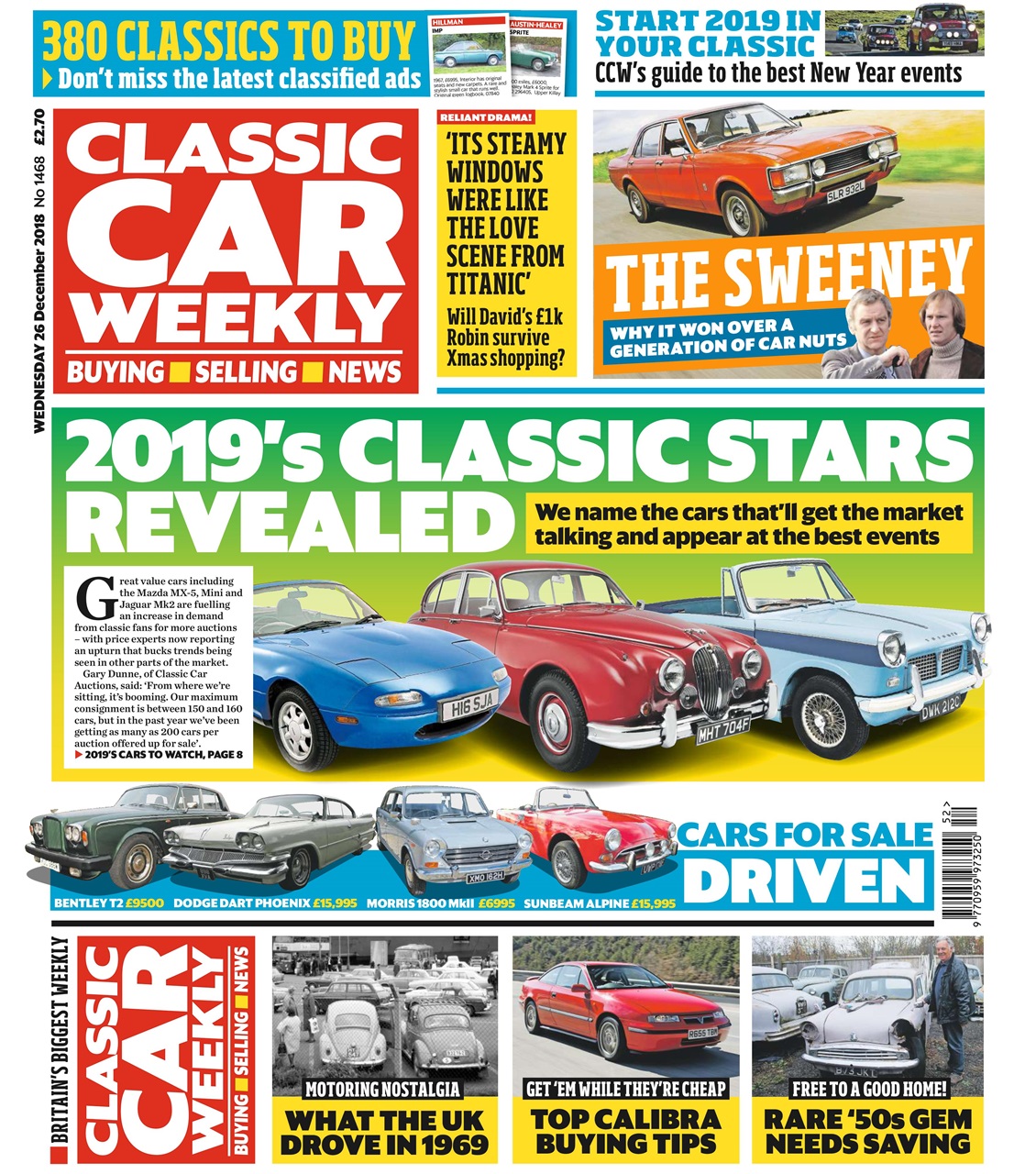 Classic Car Weekly Preview Pages