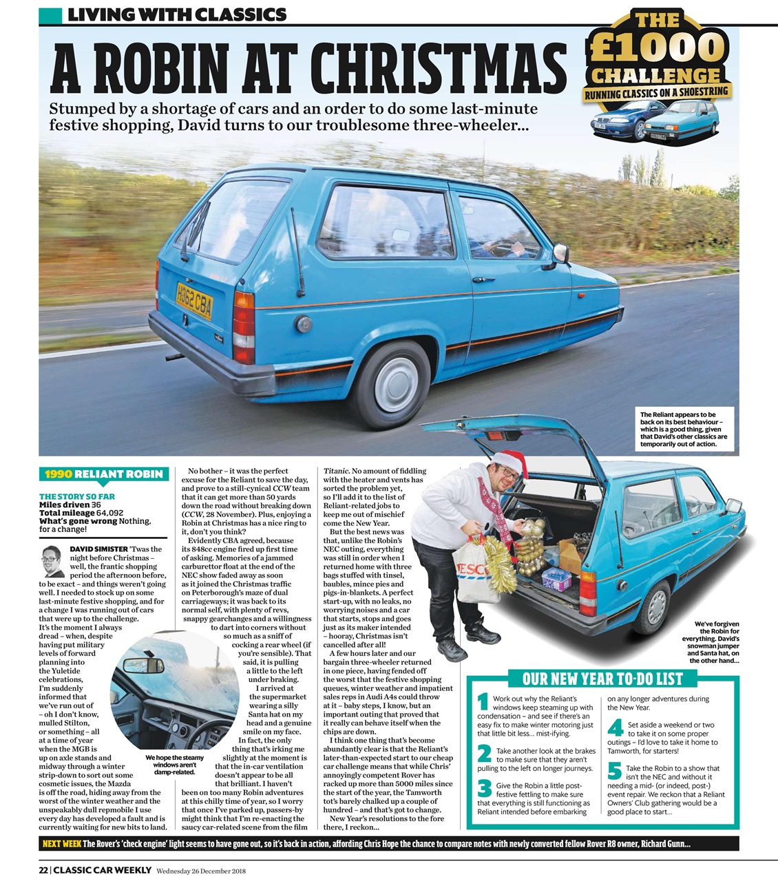 Classic Car Weekly Preview Pages