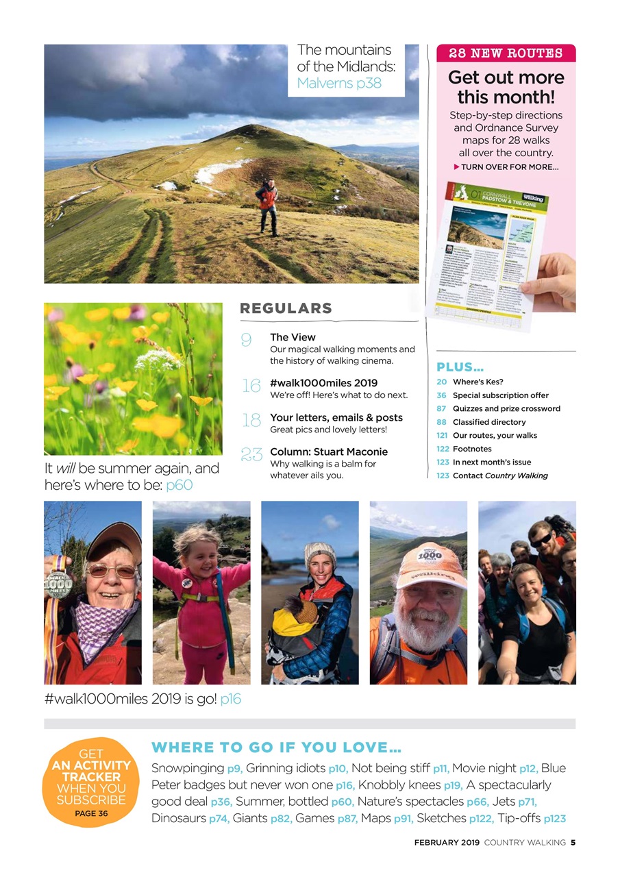 Country Walking Preview Pages