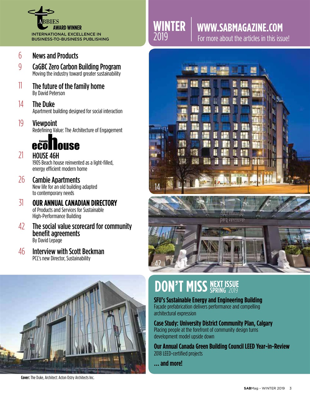 SABMag Preview Pages