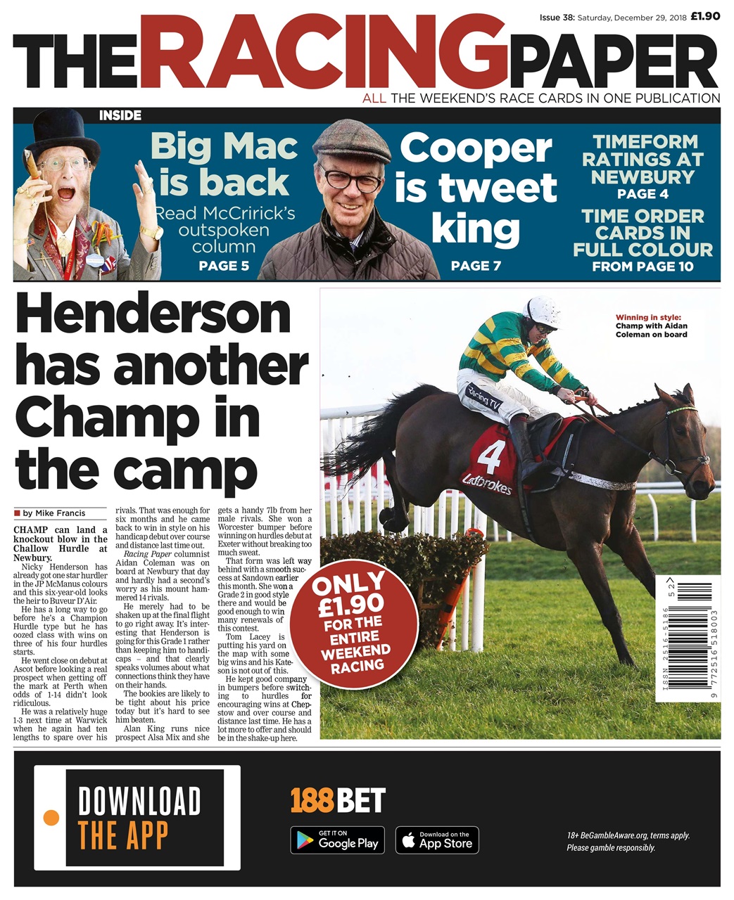 The Racing Paper Preview Pages