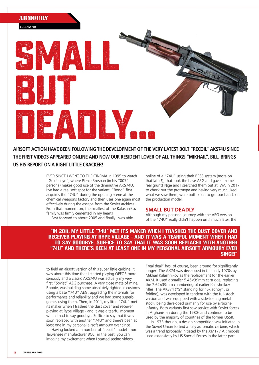 Airsoft Action Preview Pages