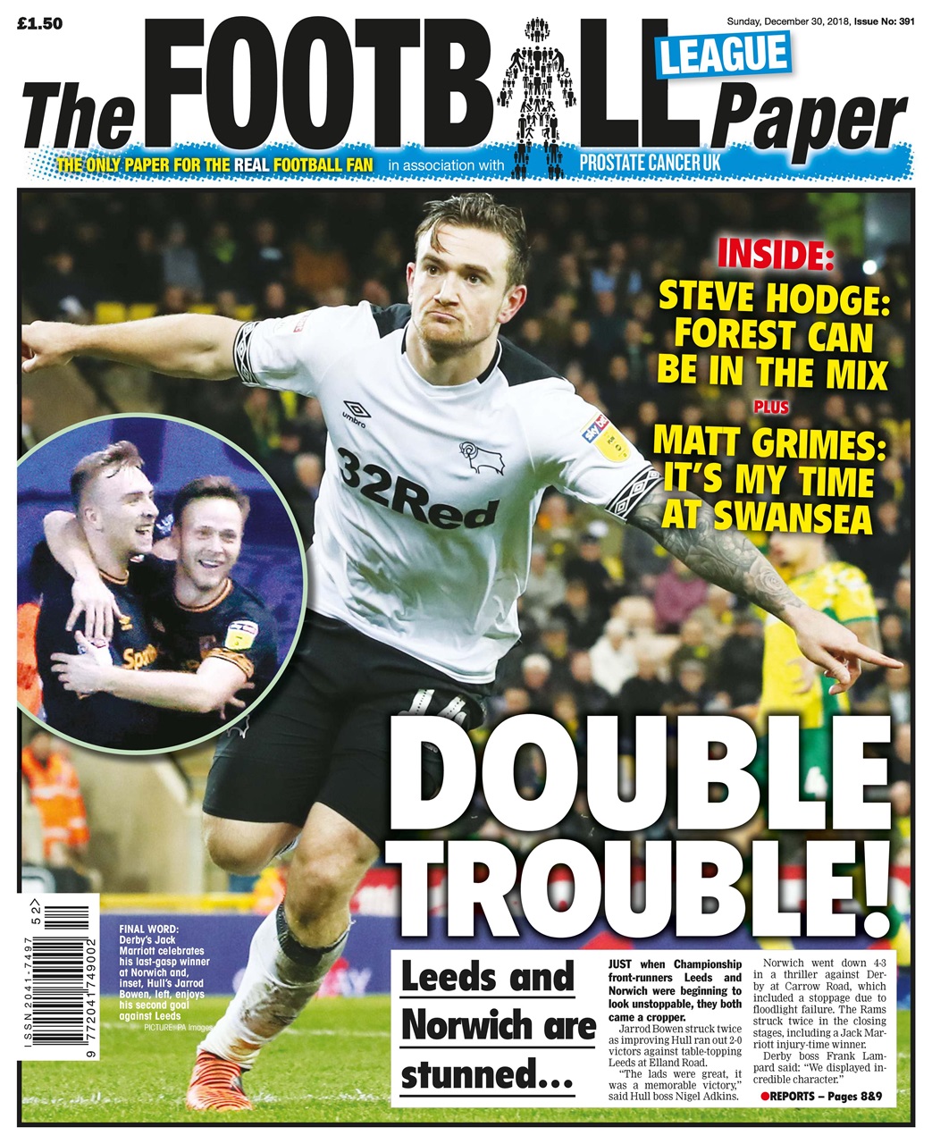 The Football League Paper Preview Pages