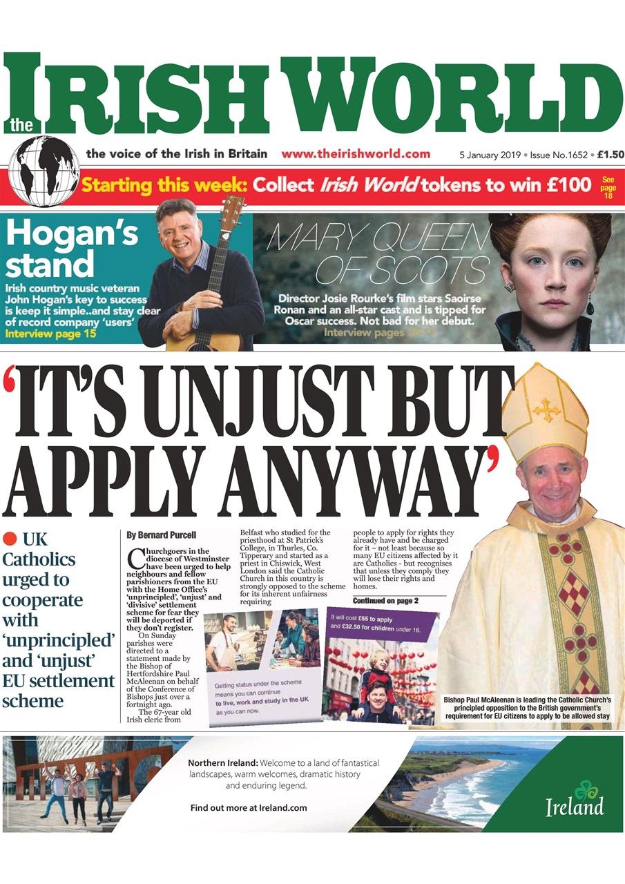 Irish World Preview Pages