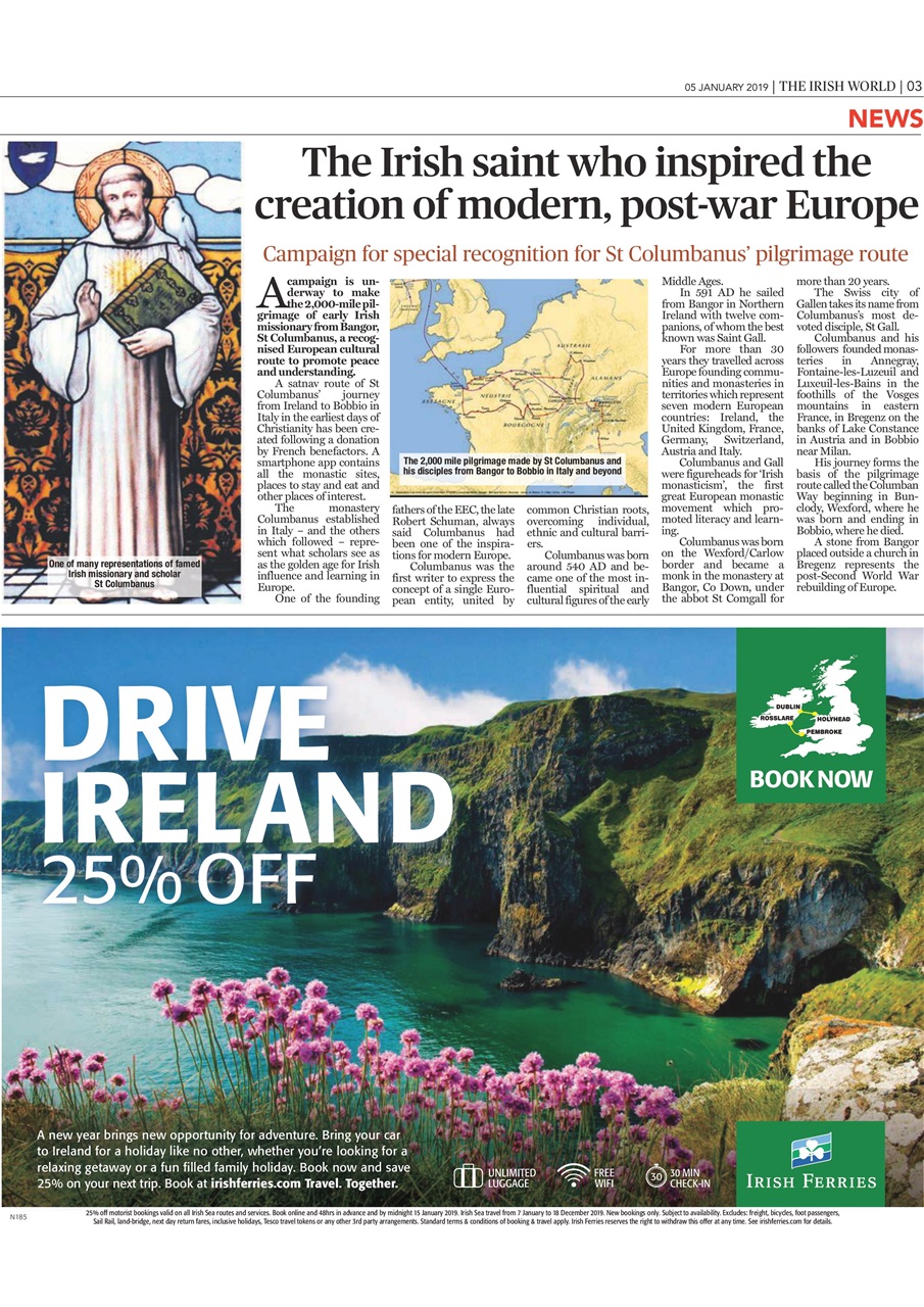 Irish World Preview Pages