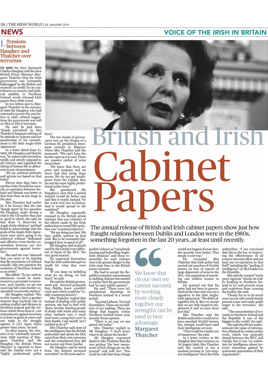 Irish World Preview Pages