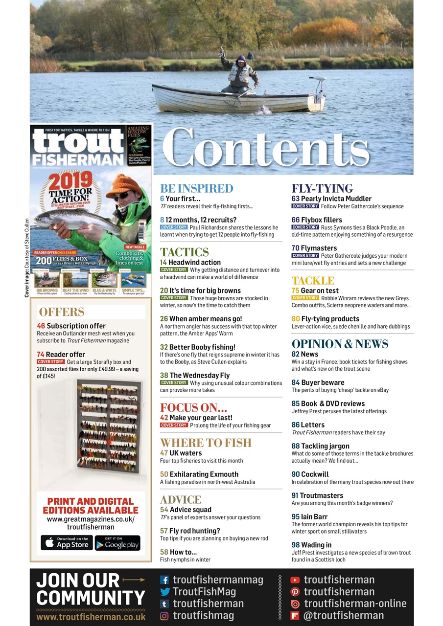Trout Fisherman Preview Pages