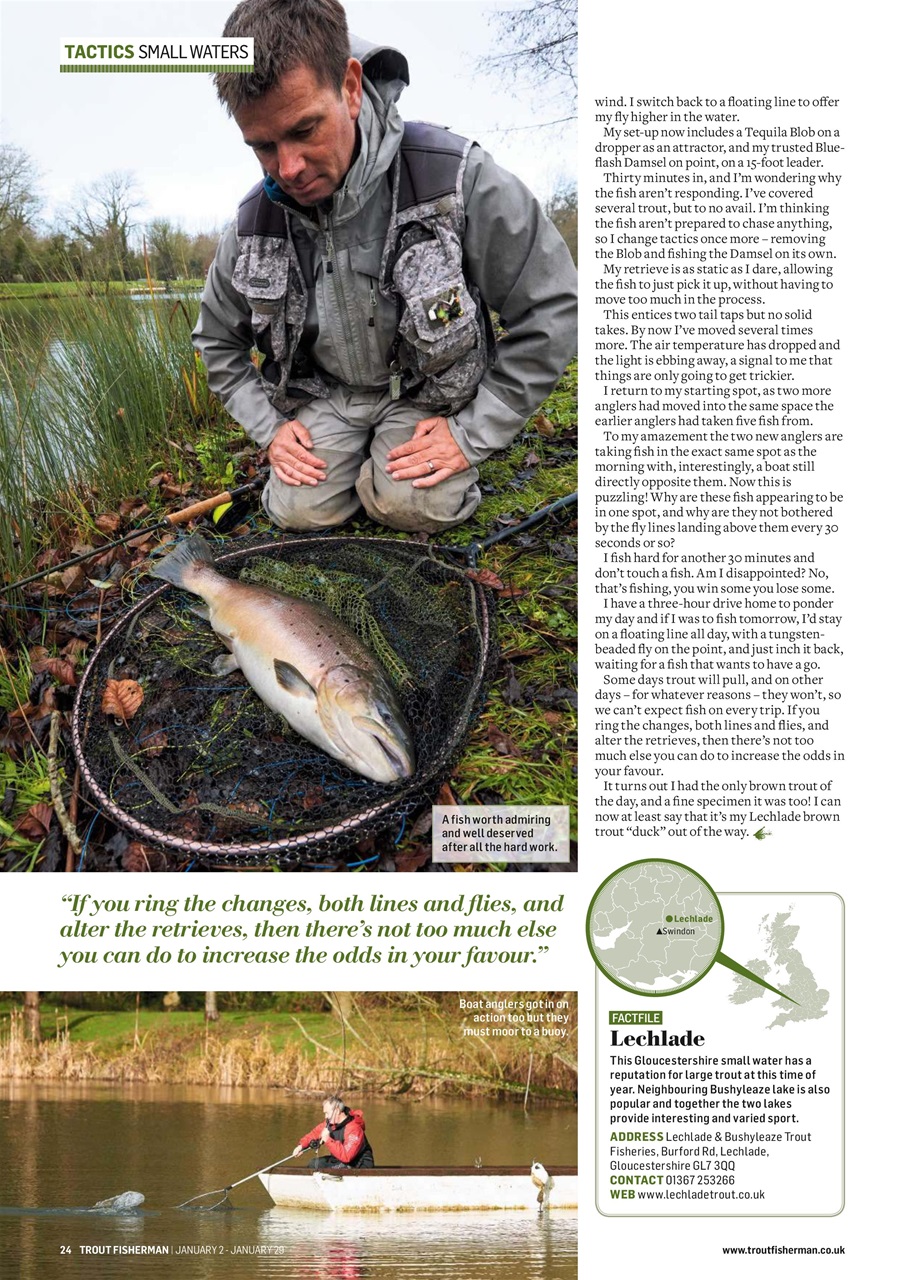 Trout Fisherman Preview Pages