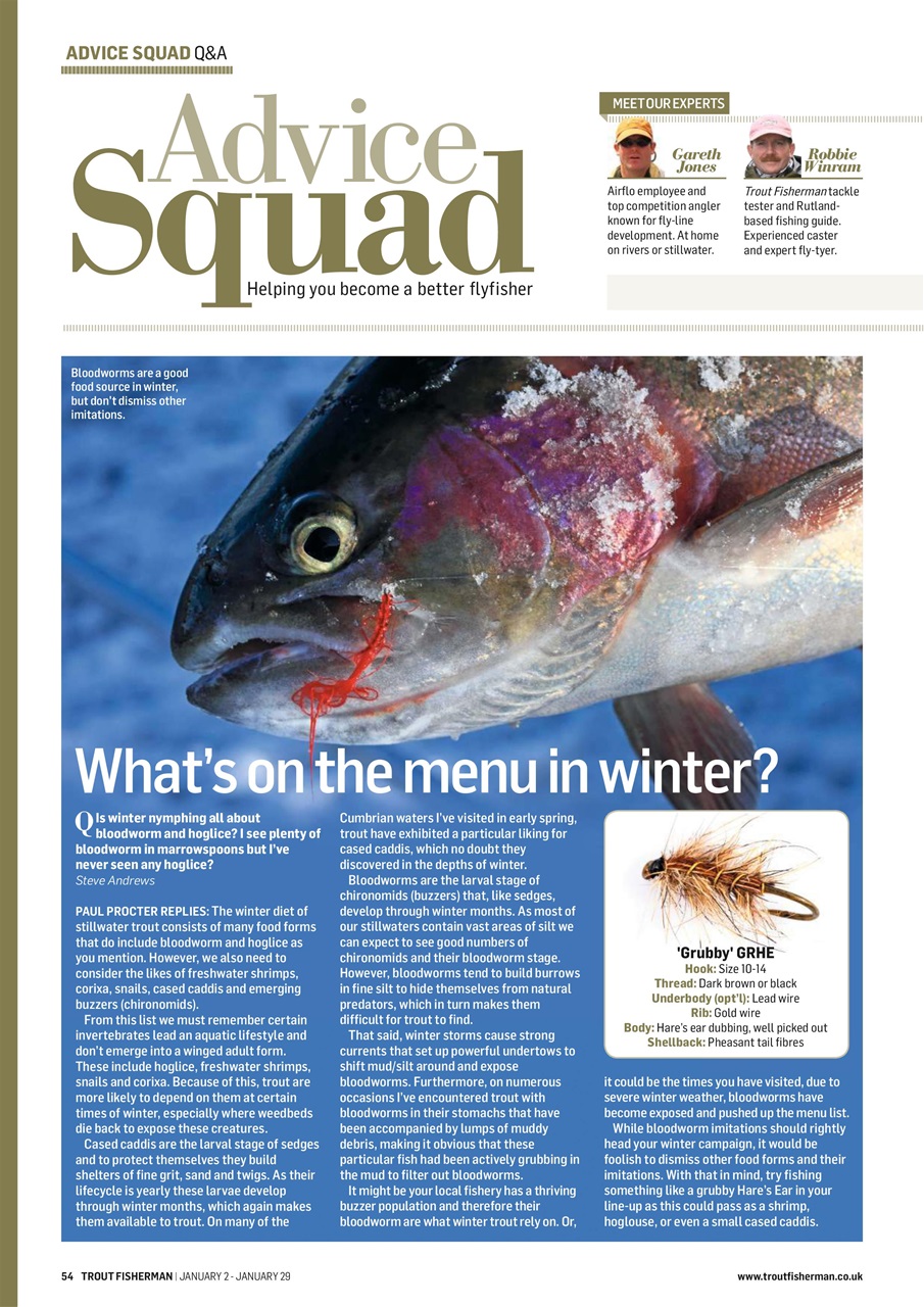Trout Fisherman Preview Pages