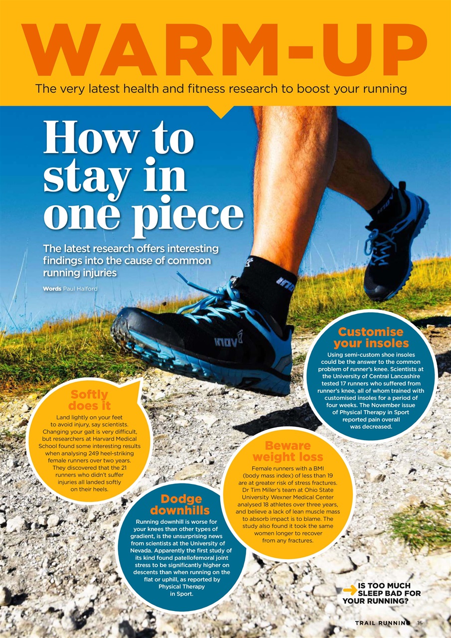 Trail Running Preview Pages