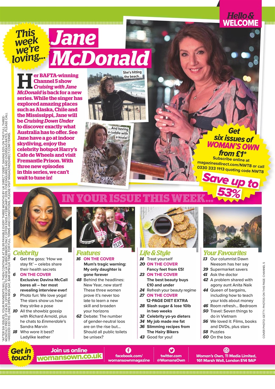 Woman's Own Preview Pages